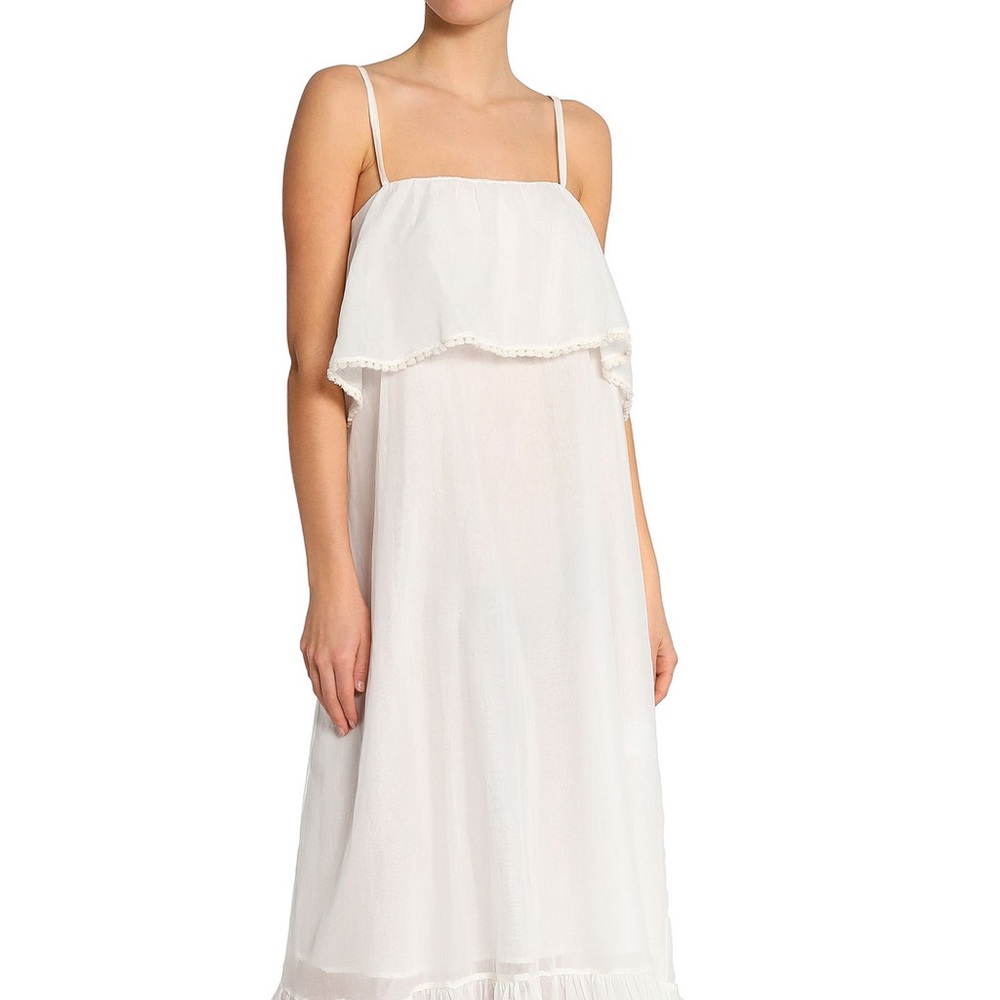 IRIS & INK
Cotton-gauze Maxi Dress